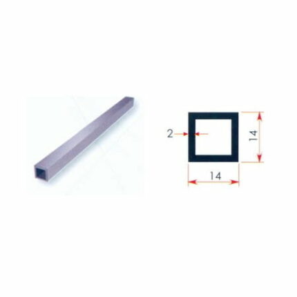Μπάρα κενή 14Χ14Χ2ΜΜ (κωδικός: 620-1015)