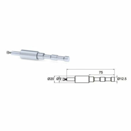 Πίρος πλευρικός για κολώνα Φ40 (κωδικός: 620-2002)