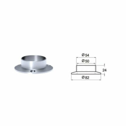 Πέλμα στήριξης Φ50 (κωδικός: 620-2014)