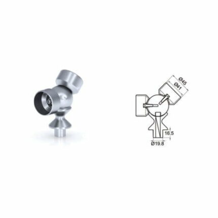 γωνία ρυθμιζόμενη γωνιακή φ50 (κωδικός: 620-2058)