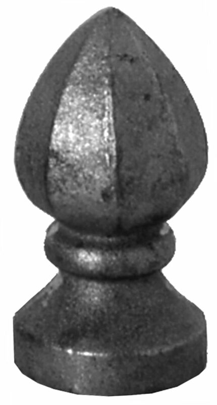 πολυγωνική μπάλα χυτοσιδήρου με υποδοχή για στρογγυλή σωλήνα (κωδικοί από 209-01203 έως 209-01205)