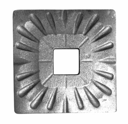 διακοσμητική λαπάτσα-ροζέτα διαστάσεων 70X70mm (κωδικοί από 421-01909 έως 421-01911)