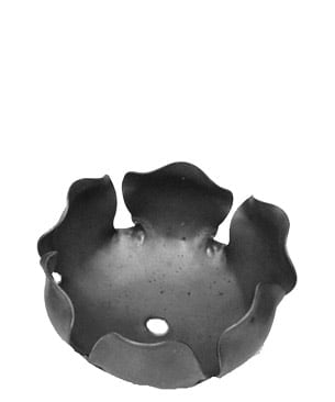 μαργαρίτα από λαμαρίνα διαστάσεων 38Χ30 mm (κωδικός: 430-02406)