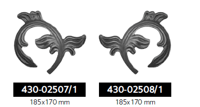 φυλλαράκι από λαμαρίνα (κωδικοί: 430-02507/1 και 430-02508/1)