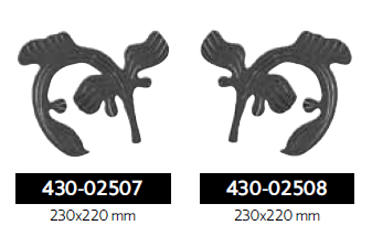 φυλλαράκι από λαμαρίνα (κωδικοί: 430-02507 και 430-02508)