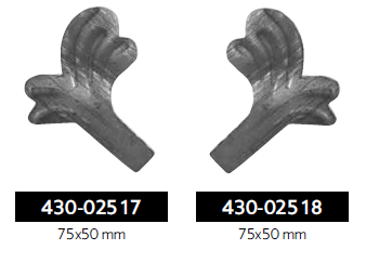 φυλλαράκι από λαμαρίνα (κωδικοί :430-02517 και 430-02518)
