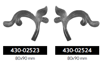 φυλλαράκι από λαμαρίνα (κωδικοί: 430-02523 και 430-02524)