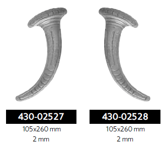 Βάση μπουκέτου από λαμαρίνα (κωδικοί: 430-02527 και 430-02528)