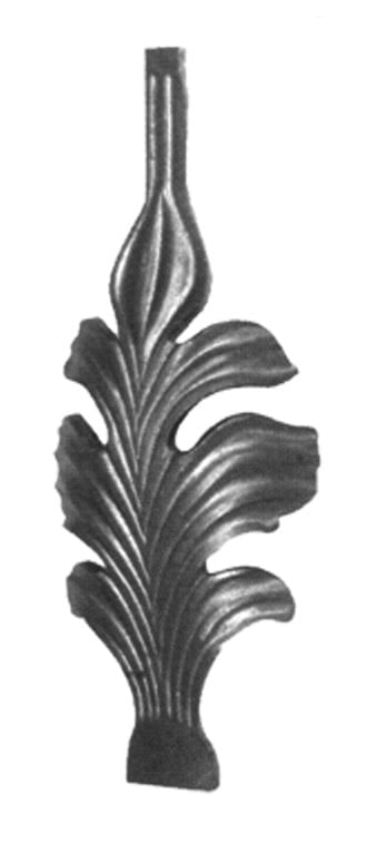 Φύλλο από λαμαρίνα διαστάσεων 80Χ205mm (κωδικός: 430-02606)