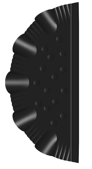 Διακοσμητικό κάλυμμα κλειδαριάς (κωδικός: 431-02715)